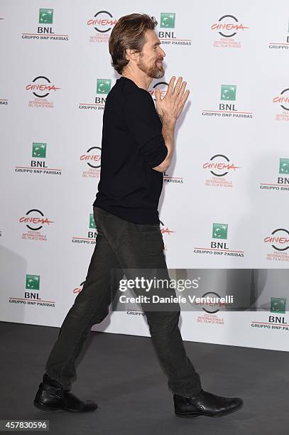 Willem Dafoe attends the 'A Most Wanted Man' Photocall during the 9th Rome Film Festival on October 25, 2014 in Rome, Italy.