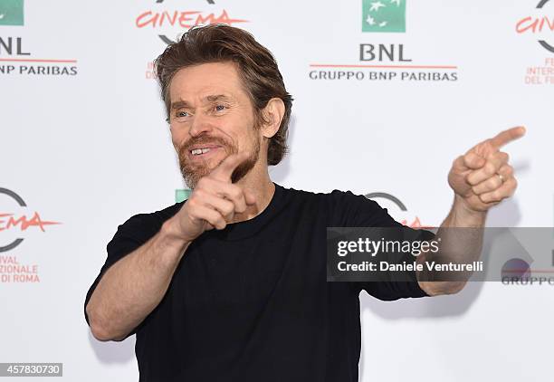 Willem Dafoe attends the 'A Most Wanted Man' Photocall during the 9th Rome Film Festival on October 25, 2014 in Rome, Italy.