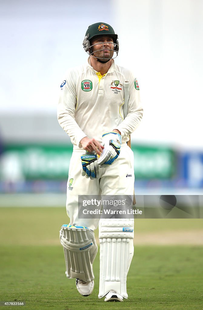 Pakistan v Australia - 1st Test Day Four