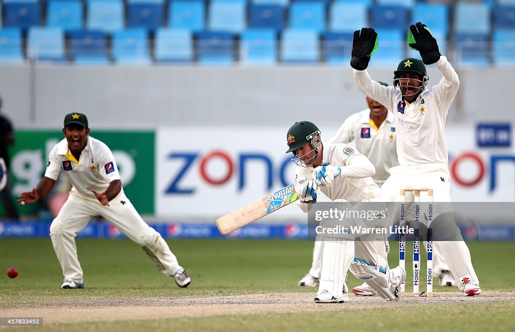 Pakistan v Australia - 1st Test Day Four