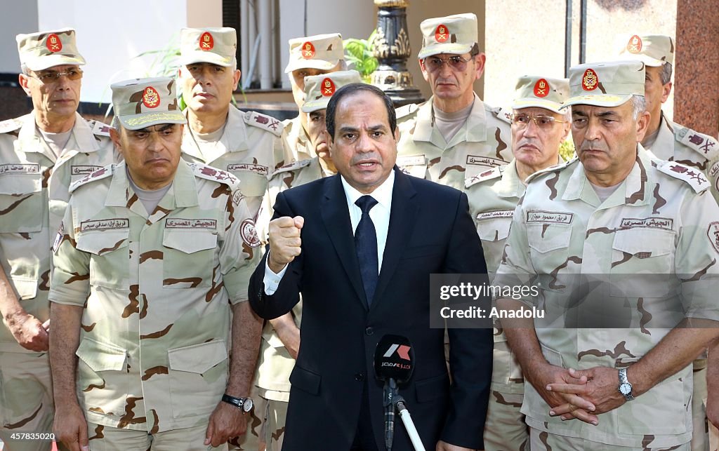 Egypt's President Abdel-Fattah El-Sisi's press relase
