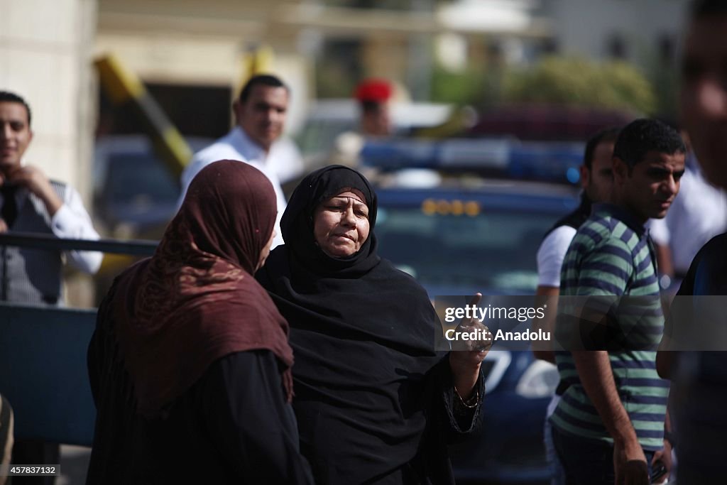 Funeral ceremony for the victims of Sinai attacks in Egypt