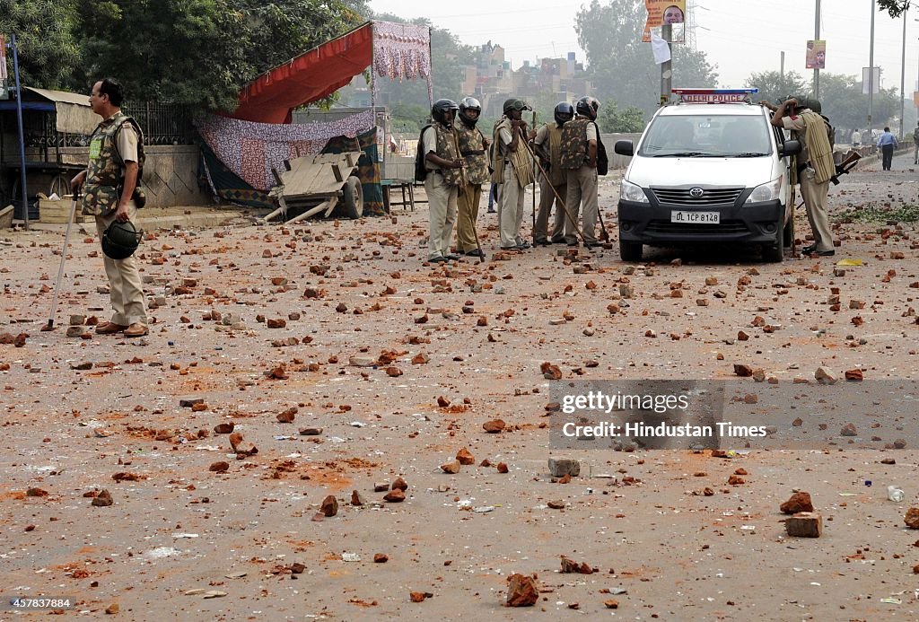 Communal Violence In East Delhi's Trilokpuri Area After Diwali