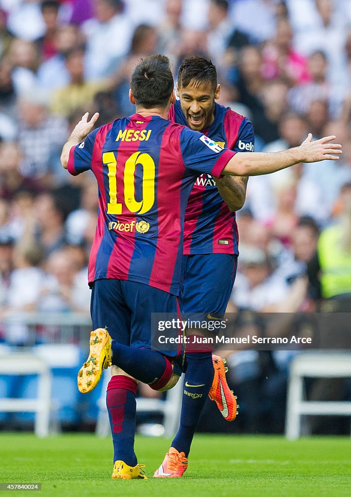 Neymar Of Barcelona Celebrates After Scoring A Goal During The La neymar-of-barcelona-celebrates-after-scoring-a-goal-during-the-la