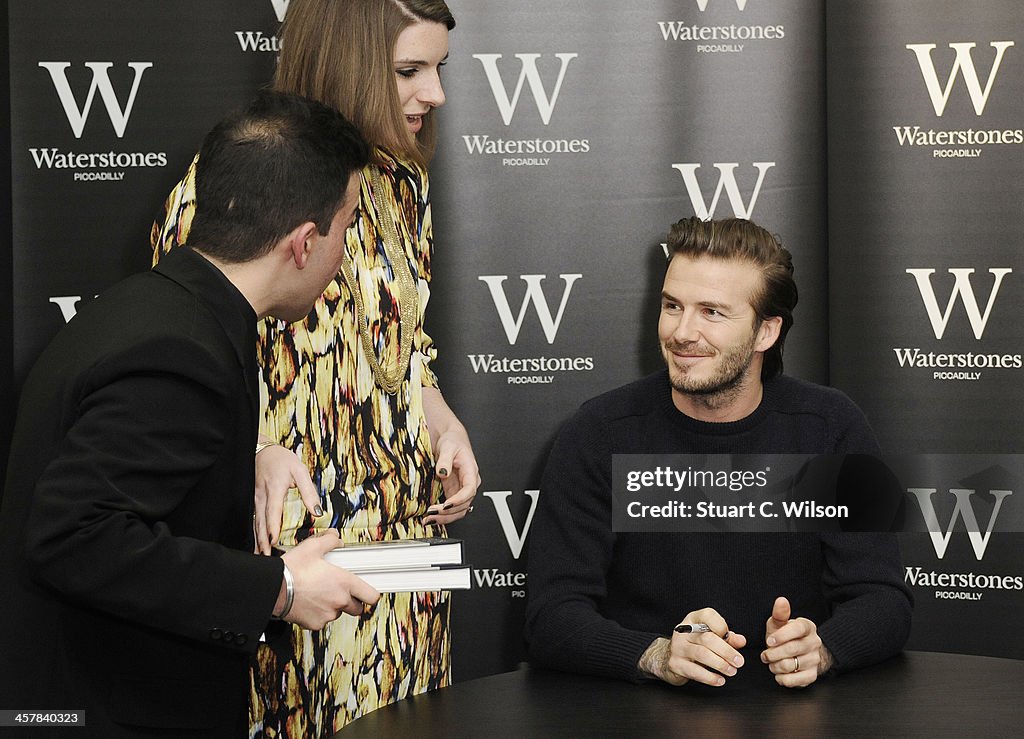 David Beckham - Book Signing