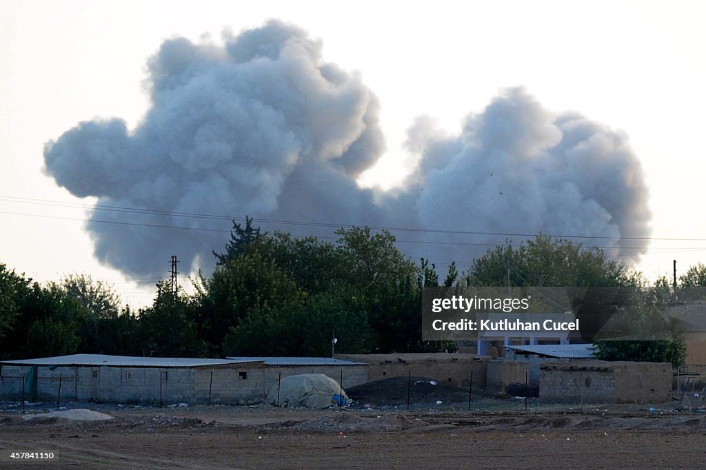 Syrian Kurds Battle IS To Retain Control Of Kobani