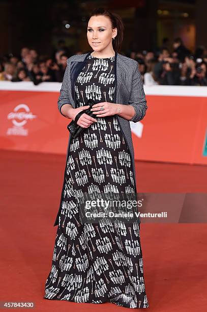 Darya Ekamasova attends the Award Ceremony Red Carpet during the 9th Rome Film Festival on October 25, 2014 in Rome, Italy.