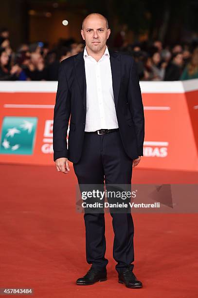 Ferzan Ozpetek attends the awards ceremony red carpet during the 9th Rome Film Festival at Auditorium Parco Della Musica on October 25, 2014 in Rome,...