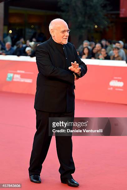 Marco Muller attends the awards ceremony red carpet during the 9th Rome Film Festival at Auditorium Parco Della Musica on October 25, 2014 in Rome,...