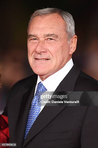 Pietro Grasso attends the Award Ceremony Red Carpet during the 9th Rome Film Festival on October 25, 2014 in Rome, Italy.
