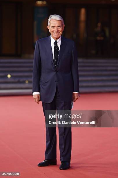 Guest attends the awards ceremony red carpet during the 9th Rome Film Festival at Auditorium Parco Della Musica on October 25, 2014 in Rome, Italy.
