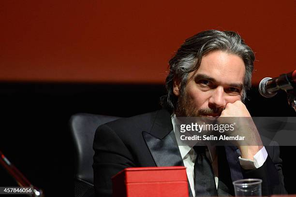 Andrea Di Stefano attends the Award Winners Press Conference during the 9th Rome Film Festival on October 25, 2014 in Rome, Italy.
