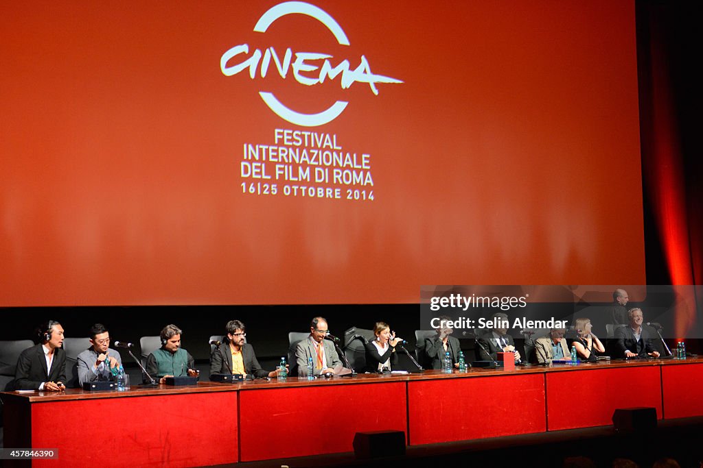 Award Winners Press Conference - The 9th Rome Film Festival
