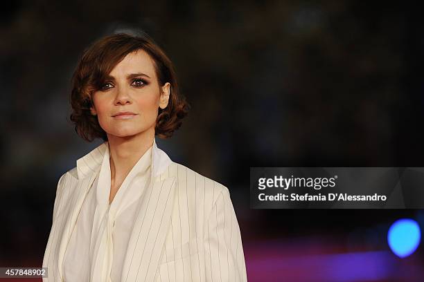 Camilla Filippi attends the 'A Most Wanted Man' red carpet during the 9th Rome Film Festival at Auditorium Parco Della Musica on October 25, 2014 in...