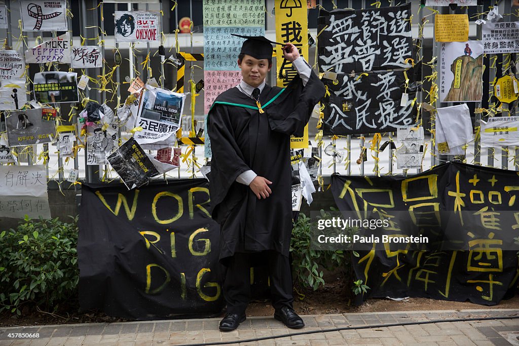 Protestors Dig Their Heels In As Occupy Movement Goes On