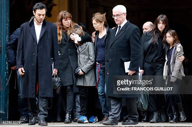 Voorafgaan bijtend Voorstel Kate Barry's son, Roman de Kermadec, French actress and half sister... News  Photo - Getty Images