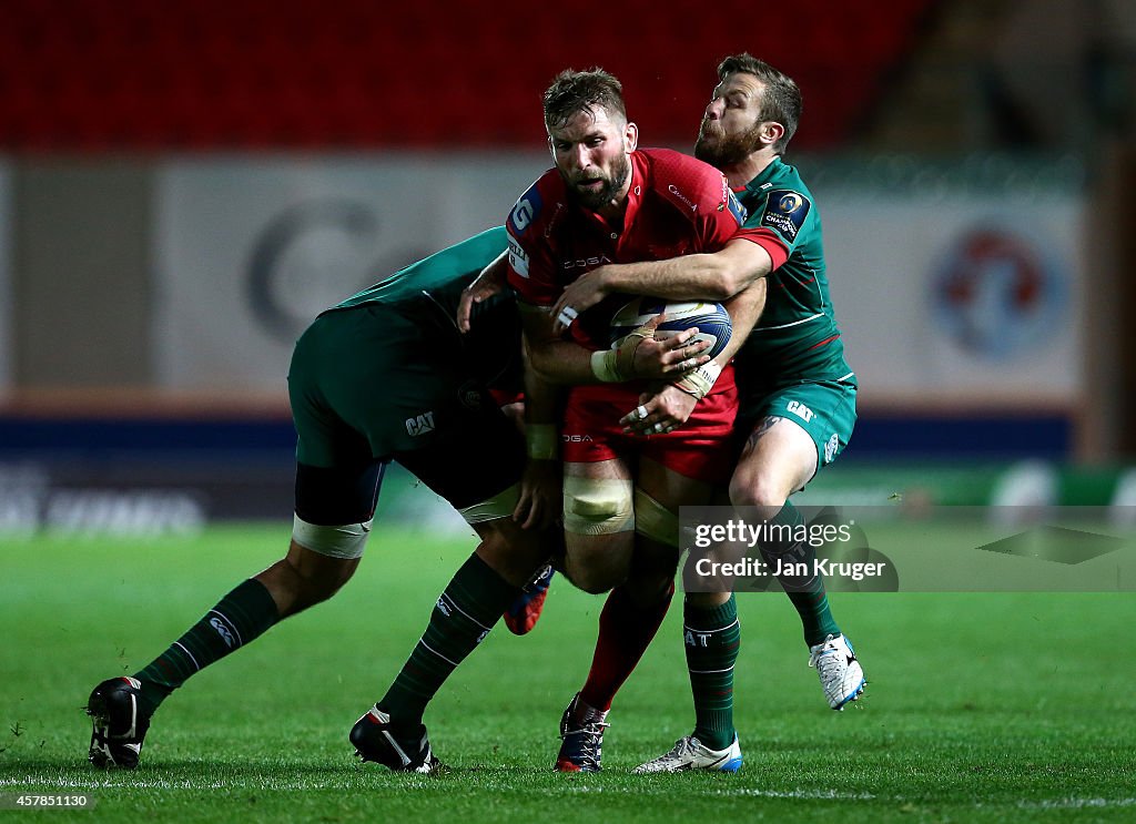 Scarlets v Leicester Tigers - European Rugby Champions Cup