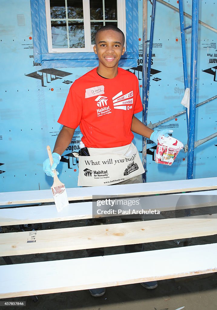 Stars From Showtime's "Shameless" & "House Of Lies" Help Build Homes With Habitat For Humanity LA