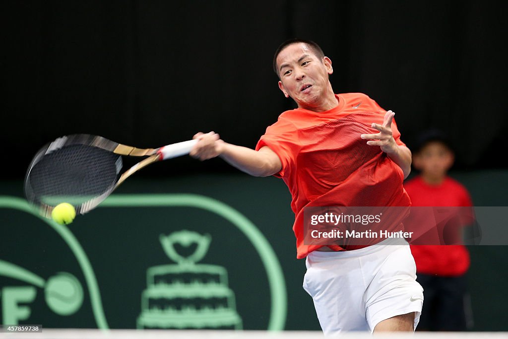 Davis Cup - New Zealand v Chinese Taipei