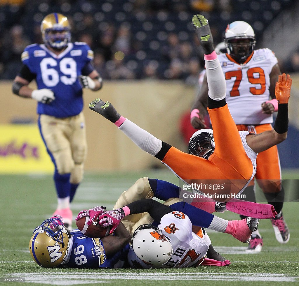 BC Lions v Winnipeg Blue Bombers