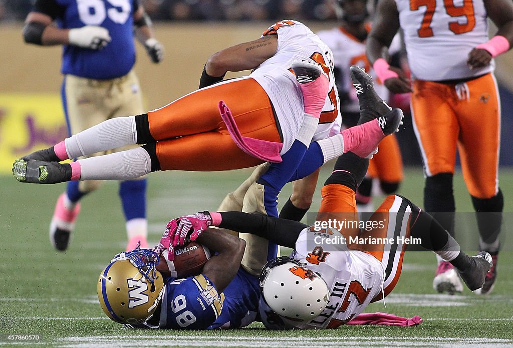 BC Lions v Winnipeg Blue Bombers