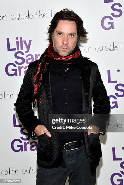 Musician Rufus Wainwright attends LilySarahGrace Presents Color Outside The Lines on October 25, 2014 in New York City.