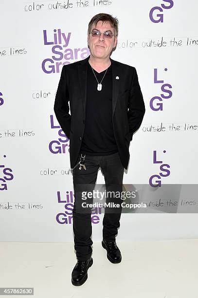 Musician Andy Rourke attends LilySarahGrace Presents Color Outside The Lines on October 25, 2014 in New York City.