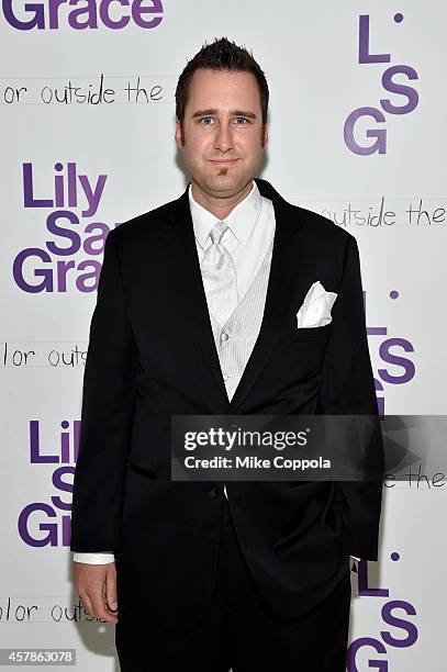 Honoree Hans Tullman attends LilySarahGrace Presents Color Outside The Lines on October 25, 2014 in New York City.