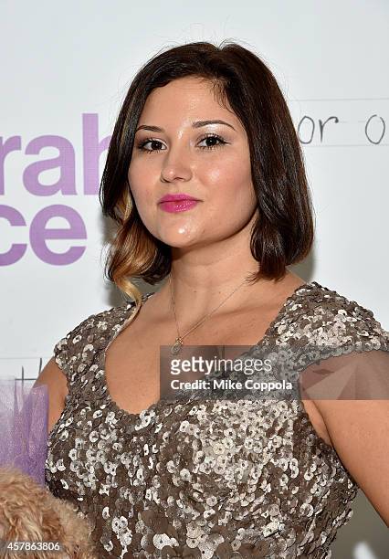 Co-Founder and Creative Director of LilySarahGraceFund Abby Ballin attends LilySarahGrace Presents Color Outside The Lines on October 25, 2014 in New...