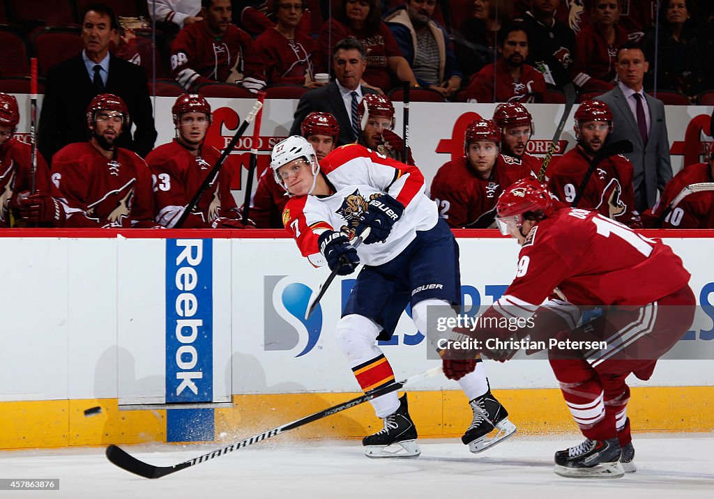 Florida Panthers v Arizona Coyotes