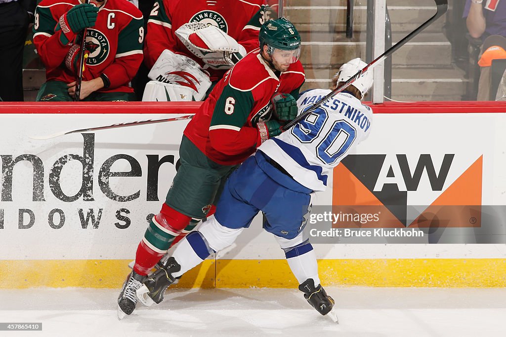 Tampa Bay Lightning v Minnesota Wild