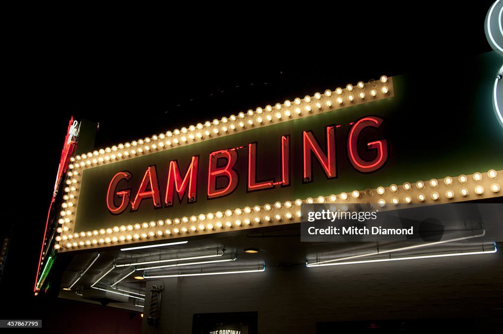 Neon signs in Las Vegas