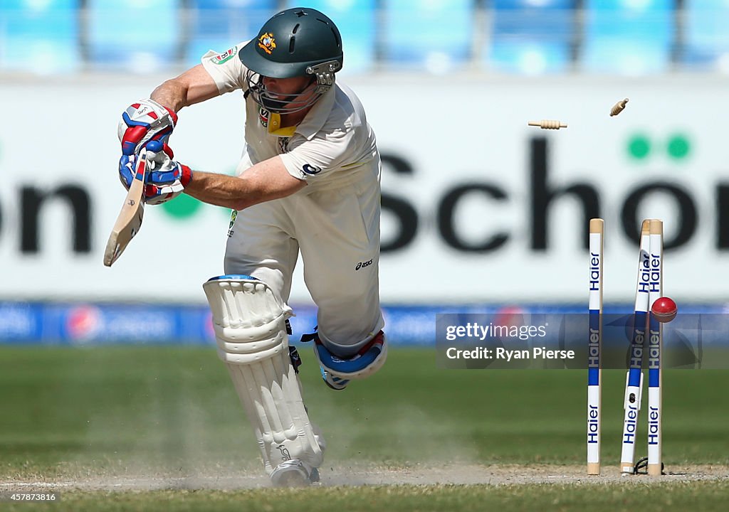 Pakistan v Australia - 1st Test Day Five