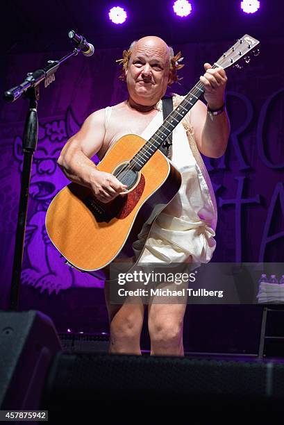 Musician Kyle Gass of Tenacious D performs at Festival Supreme at The Shrine Expo Hall on October 25, 2014 in Los Angeles, California.