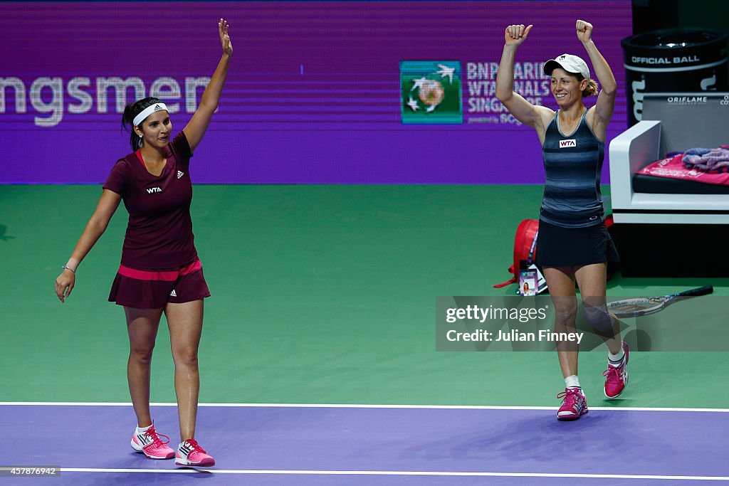 BNP Paribas WTA Finals: Singapore 2014 - Day Seven