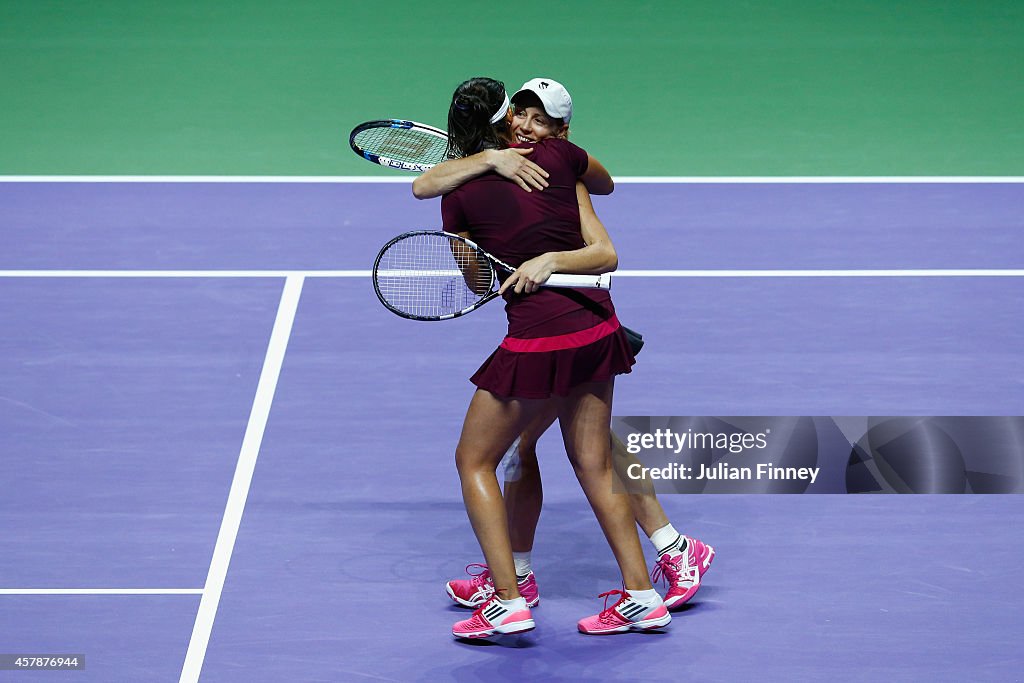 BNP Paribas WTA Finals: Singapore 2014 - Day Seven