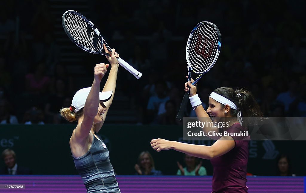 BNP Paribas WTA Finals: Singapore 2014 - Day Seven