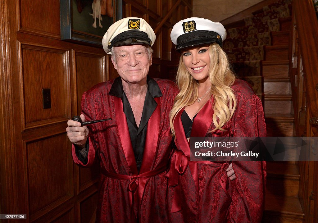 Playboy Mansion Hosts Annual Halloween Bash