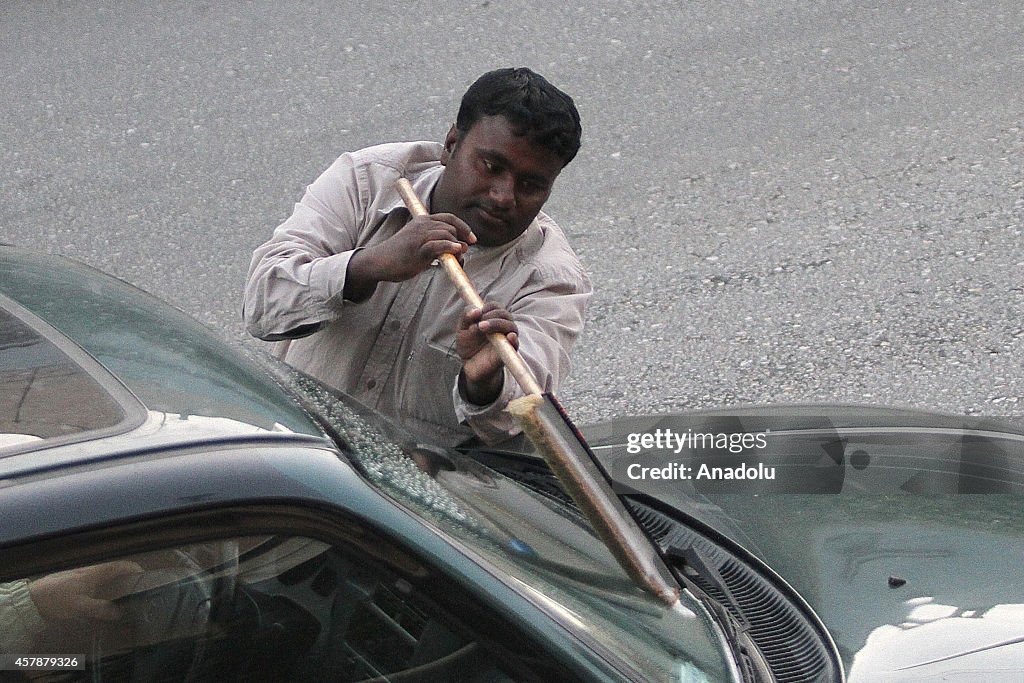 Tough living conditions of immigrants in Athens