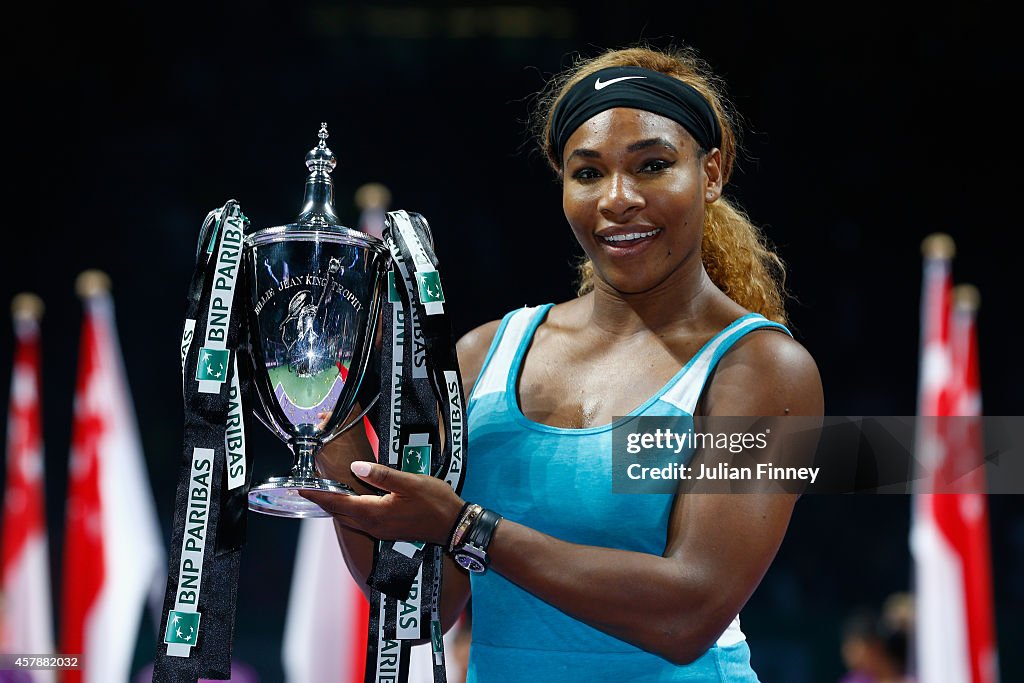 BNP Paribas WTA Finals: Singapore 2014 - Day Seven