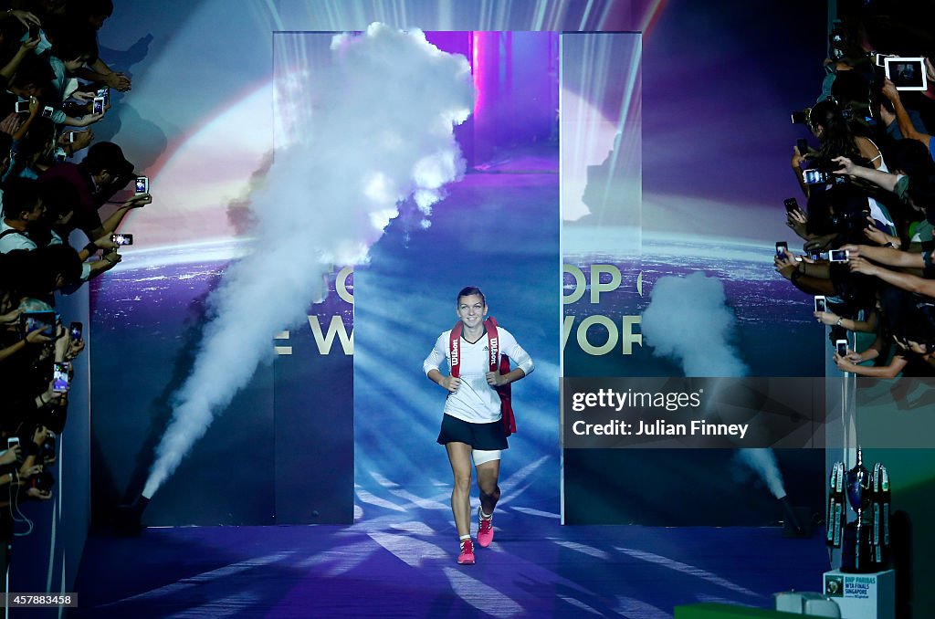BNP Paribas WTA Finals: Singapore 2014 - Day Seven