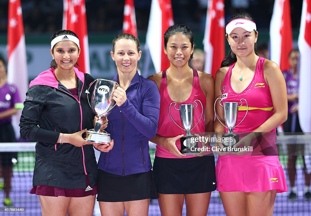 BNP Paribas WTA Finals: Singapore 2014 - Day Seven