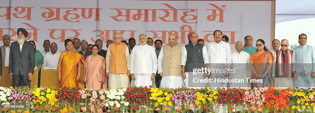 Manohar Lal Khattar Sworn-In As Haryana Chief Minister