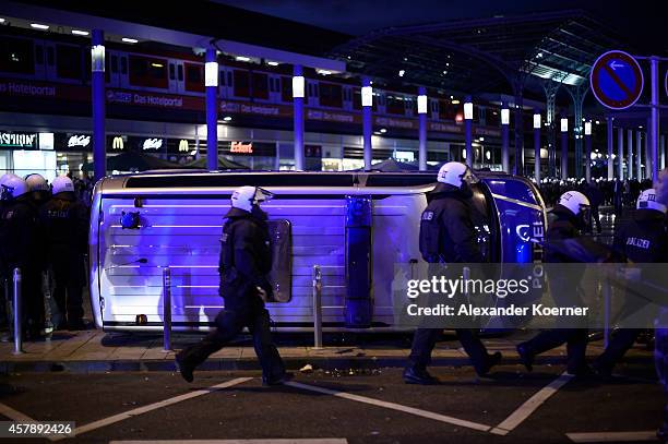 Hooligans Riot Hooligans Gather In Cologne Photos and Premium High Res Pictures ...