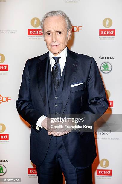 Jose Carreras attends the ECHO Klassik 2014 on October 26, 2014 in Munich, Germany.