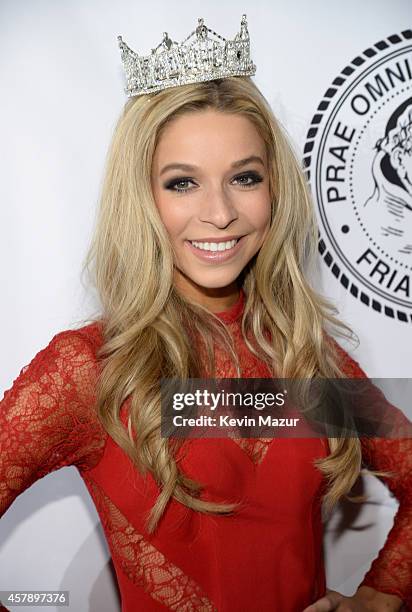 Kira Kazantsev attends the Friars Foundation Gala honoring Robert De Niro and Carlos Slim at The Waldorf=Astoria on October 7, 2014 in New York City.