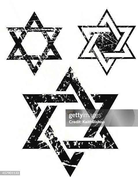 davidstern-judentum religion - davidstern stock-grafiken, -clipart, -cartoons und -symbole