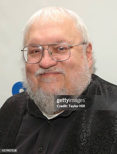Game of Thrones" creator George R.R. Martin promotes his book "The World of Ice and Fire: The Untold History of Westeros and the Game of Thrones" at...