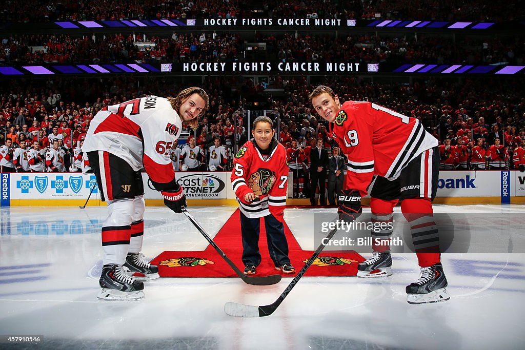 Ottawa Senators v Chicago Blackhawks