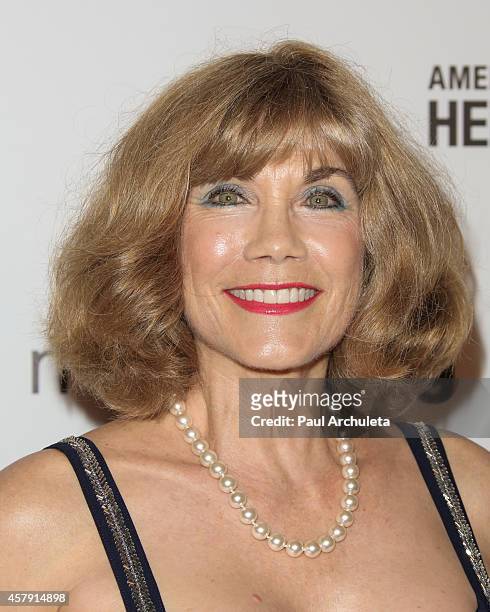 Playboy Playmate / Actress Barbi Benton attends the 4th annual American Humane Association Hero Dog Awards at The Beverly Hilton Hotel on September...